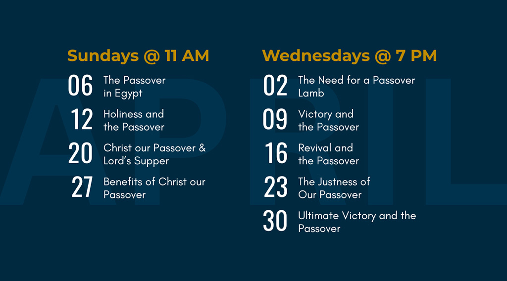 April at Sophia – Christ Our Passover